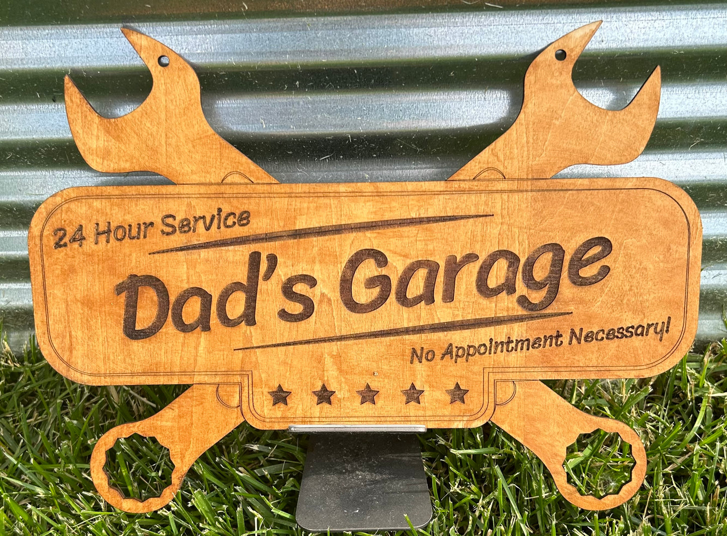 Dad's Garage Wall Sign