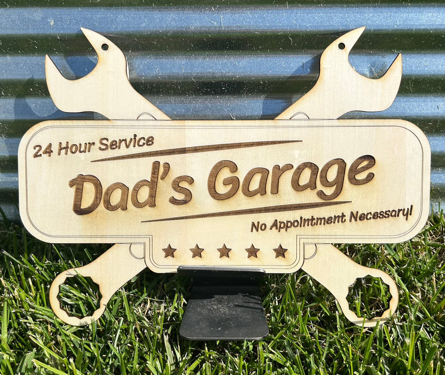 Dad's Garage Wall Sign